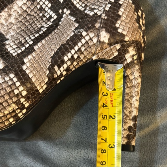 Mango Snakeskin Heeled Boots - Picture 7 of 11